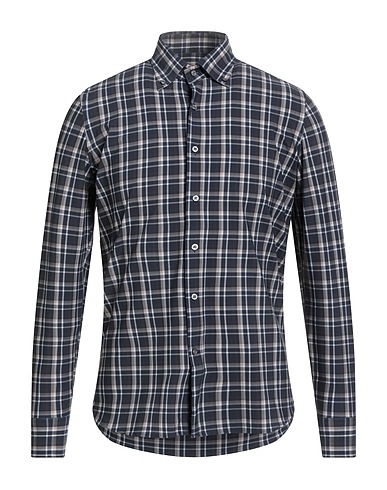 GHIRARDELLI Рубашка в клетку NEXT 70% Полиамид, 30% Эластан