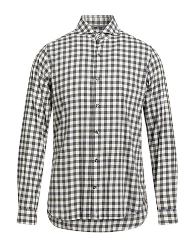 TINTORIA MATTEI 954 Καρό πουκάμισο 100% Βαμβάκι