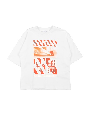 BIKKEMBERGS T-shirt White 100% Cotton