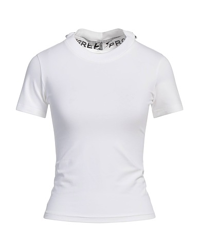 Y/PROJECT T-shirt Bianco 86% Cotone organico, 14% Elastan