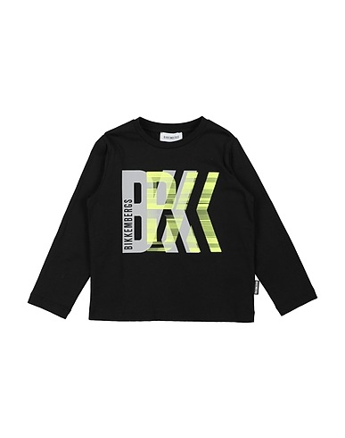 BIKKEMBERGS T-shirt Black 100% Cotton