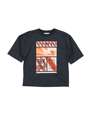BIKKEMBERGS Ｔシャツ ミッドナイトブルー コットン 100%