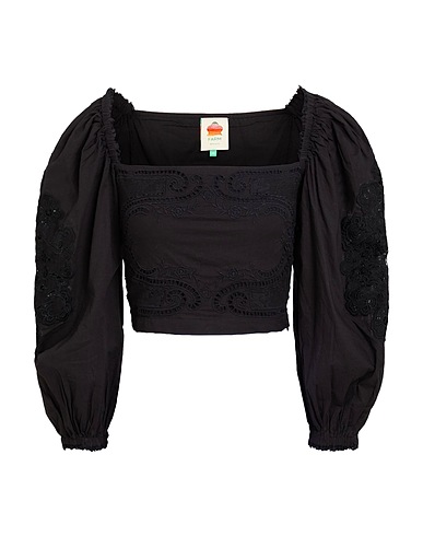 FARM RIO Top Black 100% Cotton