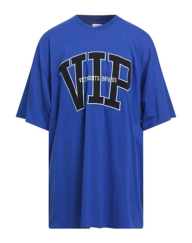 VETEMENTS Oversize-T-Shirt Blue 100% Cotton
