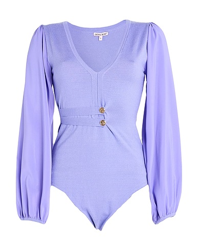DENNY ROSE TOPWEAR Lilac 50% Viscose, 28% Polyester, 22% Polyamide