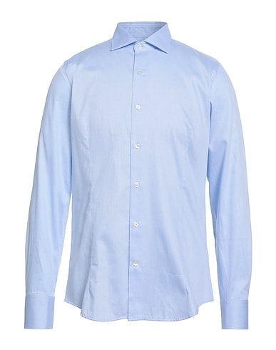 BAGUTTA Solid colour shirt 100% Cotton