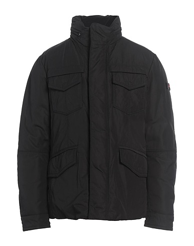 PEUTEREY Shell jacket Black 100% Polyester