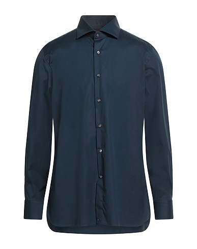 SONRISA Solid colour shirt SUPERIOR Midnight blue 96% Cotton, 4% Elastane
