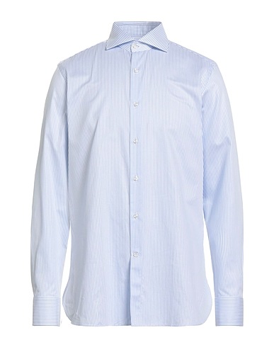 SONRISA Striped shirt SUPERIOR Sky blue 100% Cotton