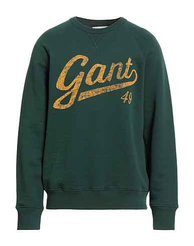 GANT Sweatshirt Dark green 83% Cotton, 17% Polyester