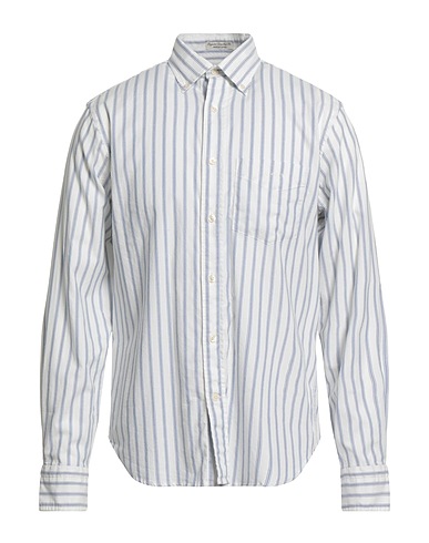 GANT Striped shirt White 100% Organic cotton