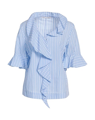 MAISON LAVINIATURRA Top Hellblau 100% Baumwolle