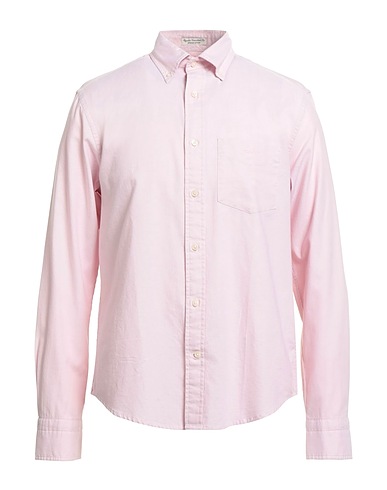 GANT Solid colour shirt Light pink 100% Organic cotton