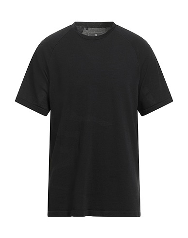 Y-3 Basic T-Shirt Black 59% Polyester, 17% Wool, 16% Viscose, 8% Polyamide