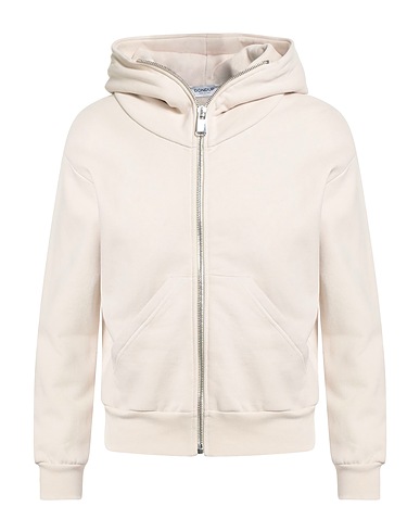 DONDUP Hooded sweatshirt Ivory 100% Cotton