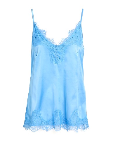 NO SECRETS Camisole Azure 92% Polyester, 8% Elastane