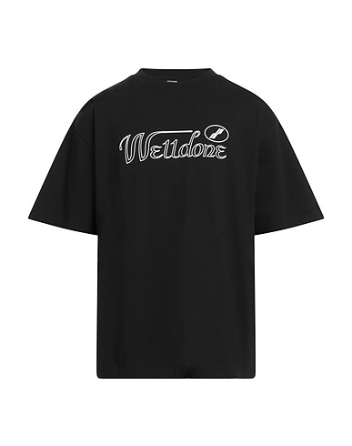 WE11 DONE T-shirt Nero 100% Cotone