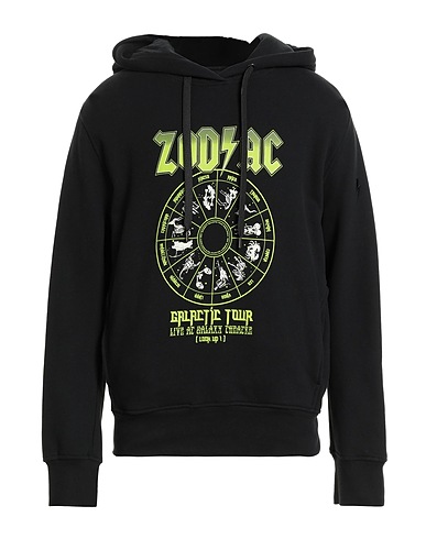 NEIL BARRETT Hooded track jacket  Black 100% Cotton