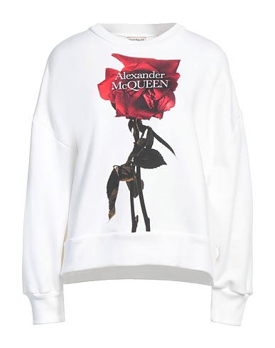 MCQUEEN Sweatshirt White 100% Cotton