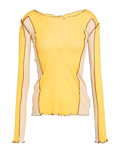 BASERANGE T-shirt Marigold 100% Organic cotton, Cotton, Hemp, Elastane