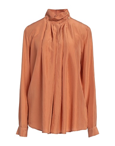 FORTE_FORTE Silk top Apricot 100% Silk