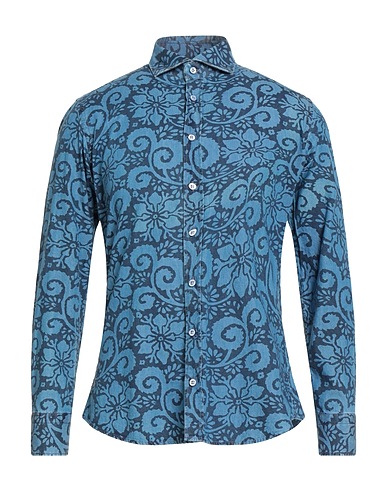 BASTONCINO Denim shirt 100% Cotton