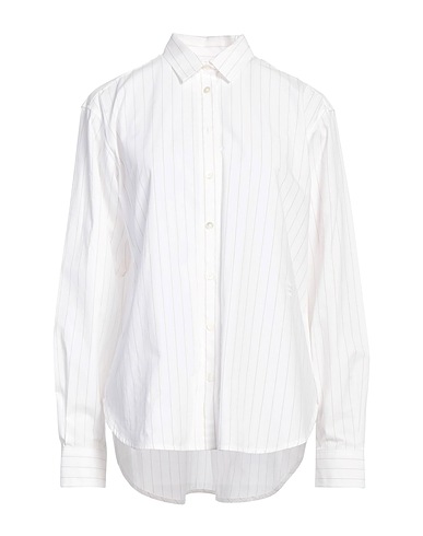 TOTEME Striped shirt White 100% Organic cotton
