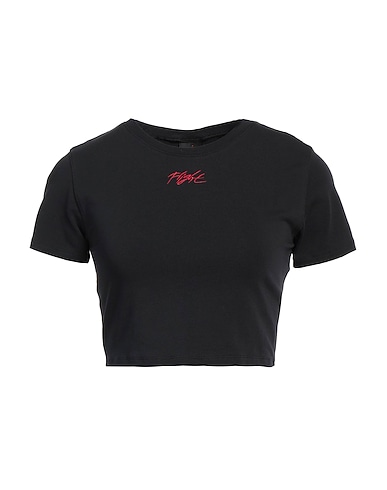 JORDAN T-shirt NERO 61% Cotton, 33% Polyester, 6% Elastane