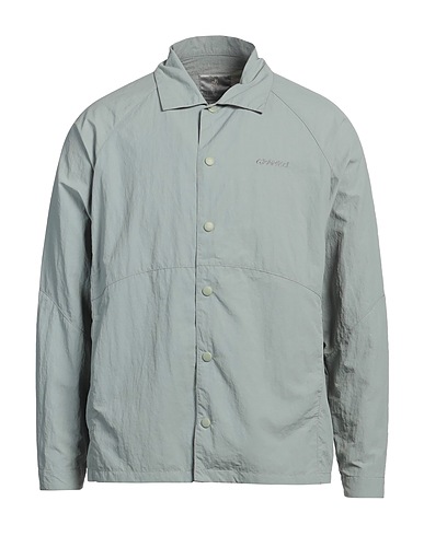 GRAMICCI Solid colour shirt Sage green 100% Nylon