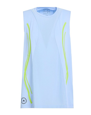 ADIDAS by STELLA McCARTNEY T-shirt Sky blue 92% Polyester, 8% Elastane
