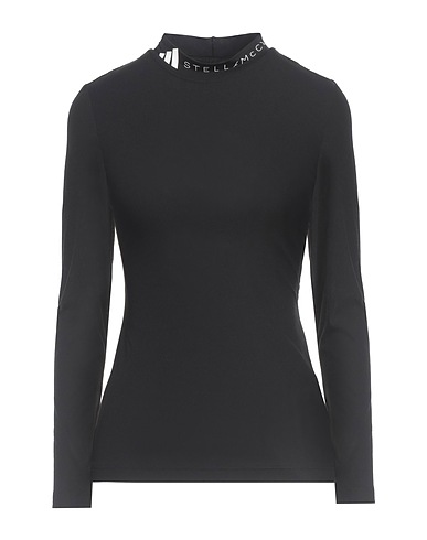 ADIDAS by STELLA McCARTNEY T-shirt Black 86% Recycled polyamide, 14% Elastane