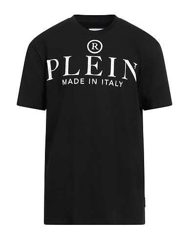 PHILIPP PLEIN T-shirt Nero 100% Cotone
