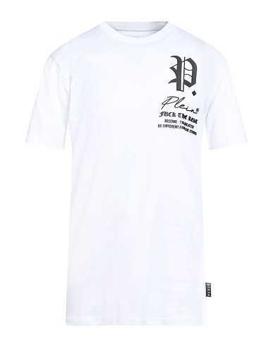 PHILIPP PLEIN T-shirt Bianco 100% Cotone