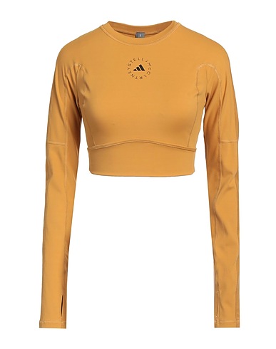ADIDAS by STELLA McCARTNEY Top Mustard 73% Recycled polyamide, 27% Elastane