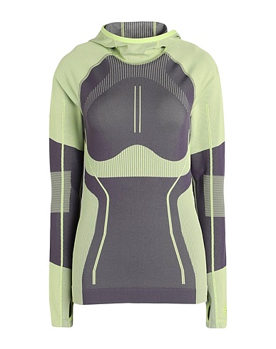 ADIDAS by STELLA McCARTNEY T-shirt Lime green 69% Recycled polyester, 25% Polyamide, 6% Elastane