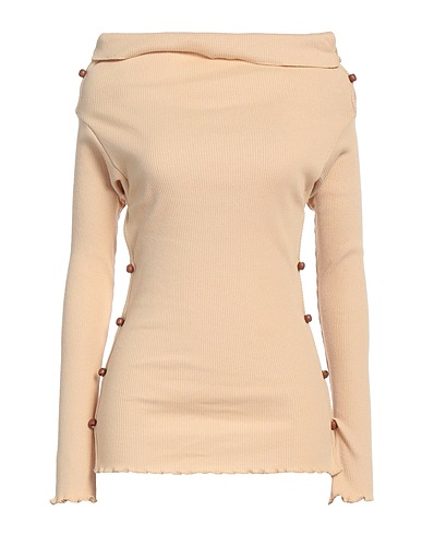 BASERANGE Футболка BEIGE 60% Переработанный хлопок, 40% Хлопок