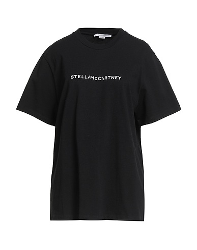 STELLA McCARTNEY T-Shirt Schwarz 100% Baumwolle