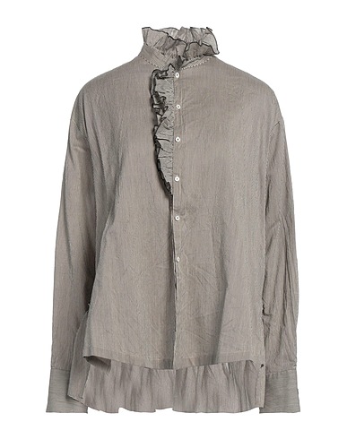 HIGH Striped shirt USE Black 85% Cotton, 15% Silk