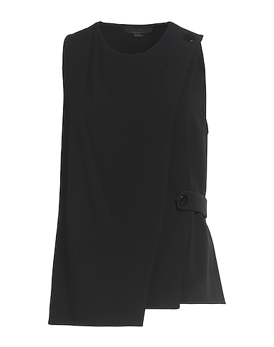 ALEXANDER WANG Top Black 53% Viscose, 44% Acetate, 3% Elastane