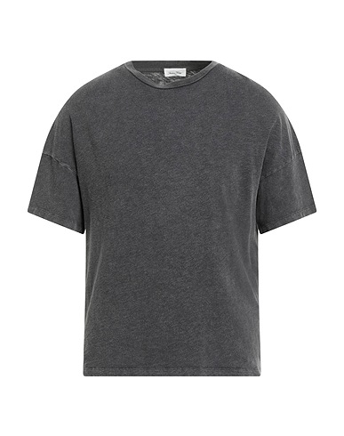 AMERICAN VINTAGE Basic T-Shirt Braungrau 100% Baumwolle