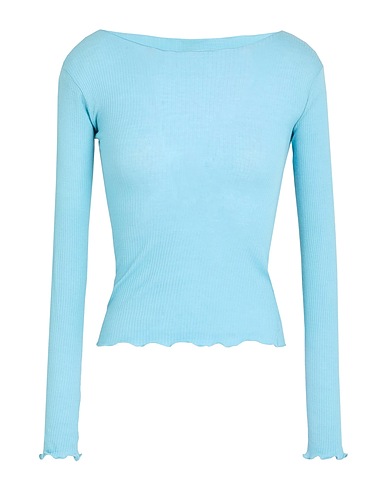 BASERANGE T-Shirt Taubenblau 100% Organische Baumwolle