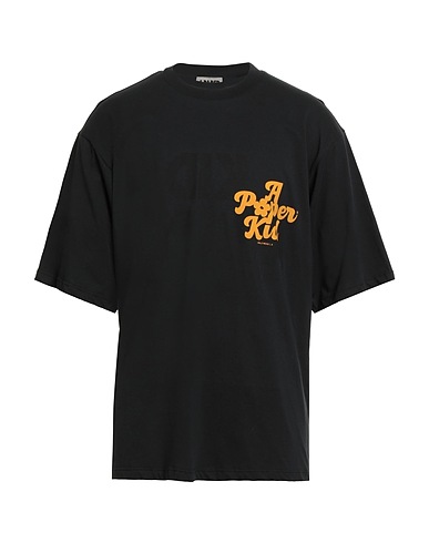 A PAPER KID T-shirt Black 100% Cotton