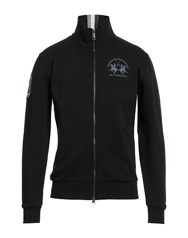 LA MARTINA Sweatshirt Black 100% Cotton