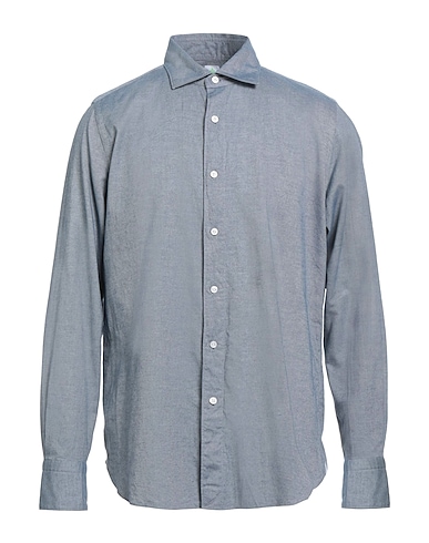 FINAMORE 1925 Solid colour shirt 100% Cotton
