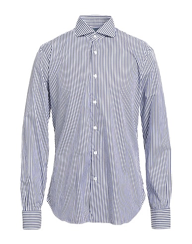 BARBA Napoli Striped shirt DANDY LIFE Blue 100% Cotton