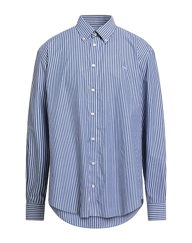 HARMONT & BLAINE Gestreiftes Hemd Marineblau 100% Baumwolle