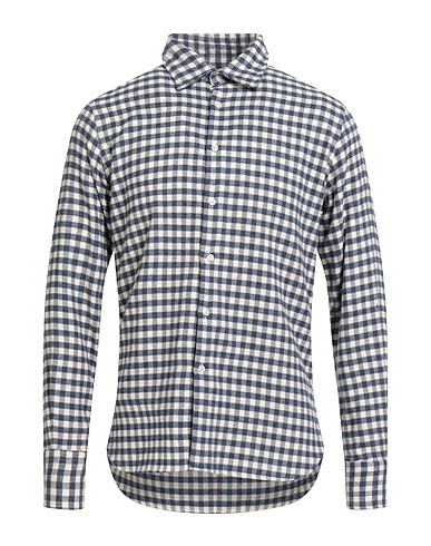 GUY ROVER Checked shirt Navy 100% Cotton