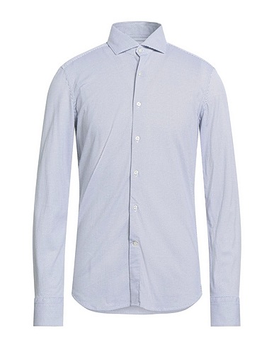 GHIRARDELLI Patterned shirt Midnight blue 100% Cotton
