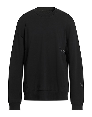 KRAKATAU Sweatshirt Black 100% Polyester, Nylon