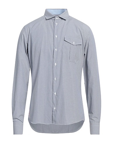 GAZZARRINI Striped shirt Blue 100% Cotton